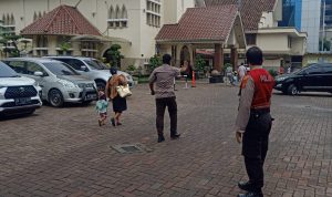 Sat Samapta Polrestabes Medan Polda Sumut Lakukan Patroli dan Pam Gereja Guna Berikan Rasa Aman