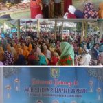 Antusias Ibu Ibu Menghadiri Majlis Ta’lim Perempuan Dambaan di Desa Sei Buluh Teluk Mengkudu