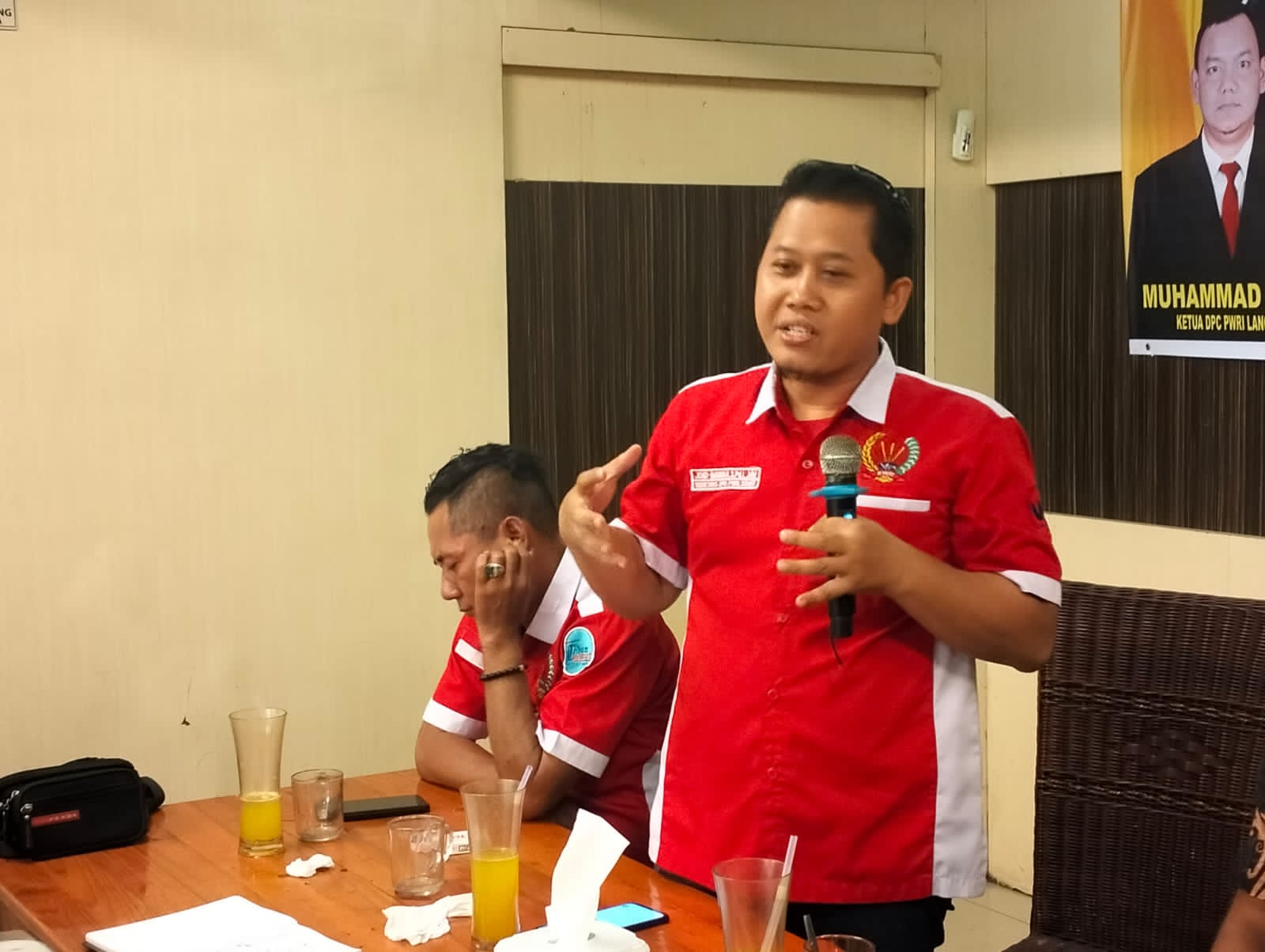 Rapat Dengan DPD PWRI Sumut