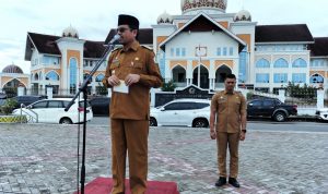 Pimpin Apel Gabungan, Ini Pesan-Pesan dan Harapan Pj Bupati Aceh Utara