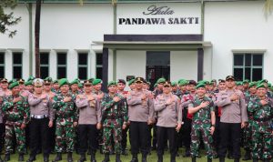 Tingkatkan Sinergitas Kapolresta Silaturrahmi Ke Mako Kodim 0204/DS