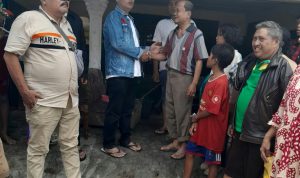Aksi Cepat Relawan PASTI BOBBY, Kader PSI Sumut Berbagi Asih Ke Warga Terdampak Banjir