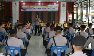 Polres Deli Serdang Lepas Siswa Latja Diktukba Polri Ta 2022 SPN Hinai PoldaSu