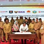 Kepala Daerah Se -Sumut Teken Fakta Integritas Netralitas ASN Hadapi Pemilu