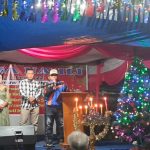 Walau Hujan,  Tak Surutkan Perayaan Natal, Kades Medan Estate Jalin Kerukunan Ummat Beragama