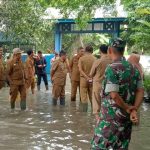 Pasca Hujan 4 Hari Tak Henti, Camat Batang Kuis Tinjau Lokasi Terdampak Banjir