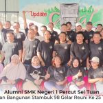 Alumni SMK Negeri 1 Percut Sei Tuan Jurusan Bangunan Stambuk 98 Gelar Reuni Ke 25 Tahun