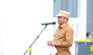 Bupati Sergai Tekankan Pentingnya Gotong Royong,  H. Darma Wijaya SE  Pimpin Apel Perdana Tahun 2023