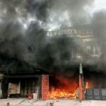 Satu Unit Ruko Terbakar, 2 Korban Dilarikan ke Rumah Sakit