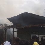 Sijago Merah Hanguskan Tiga Rumah Warga Labuhan Rasoki