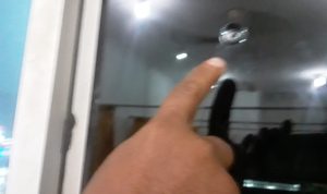 RSU Melati Perbaungan Diteror OTK.. Terlihat Ada Beberapa Lubang Bekas Tembakan