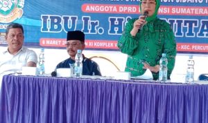 Menjemput Aspirasi, Anggota DPRD Provinsi Ir. Hj. Anita lubis Gelar Reses II Di Medan Estate