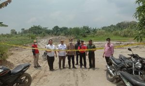 Polres Sergai Tutup Galian C Ilegal di Bantaran Sungai Ular Perbaungan