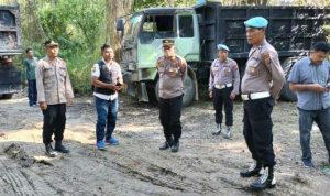 Kapolsek Batang Kuis Tutup Galian C Ilegal