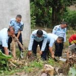 Kepala Rutan Kelas 1 Tanjung Gusta Medan Pimpin Gotong Royong Hari Bakti Kemasyarakatan Ke 59