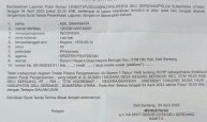 Disinyalir Gegara Pemberitaan, Seorang Wartawan Di Deli Serdang Diserang OTK