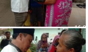 Akhir Ramadhan, Kades Tumpatan Nibung Berbagi Sembako Kepada Warga dan Kaum Dhuafa