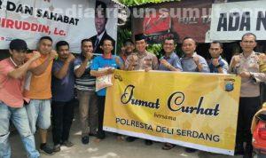 Jumat Curhat Polresta Deli Serdang, Diapresiasi Masyarakat