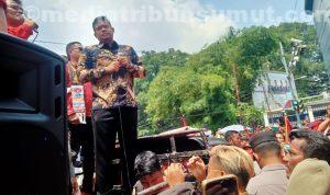 Aksi Damai, Ribuan Pemuda Batak Bersatu Demo Menolak Radikalisme Di Provinsi Sumatera Utara