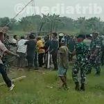 Puluhan Oknum TNI AD Terlibat Adujotos Dengan Warga Di Desa Sei Rotan