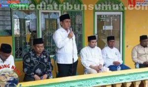 Anggota DPR RI Romo Raden Muhamad Safii Kunjungi Kec Hamparan Perak