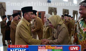 Bupati Deli Serdang Lantik Kadis LH  Dan 49 Pejabat Lainnya