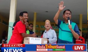 Gerak Jalan dan Senam Bersama Meriahkan HUT RI Ke 78 Di Dolok Masihul