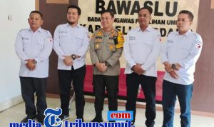 Kapolresta Deli Serdang Sambangi Penyelenggara Pemilu