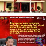 Terkait Maraknya Perjudian, Petinggi Polresta Deli Serdang Bungkam