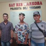 Remaja ( 18 ) Tahun Diduga Pengedar Narkoba Ditangkap Polsek Batang Kuis