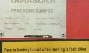 Poktan Kecewa Soal Mesin Pencacah Pakan Ternak Di Desa Selamat