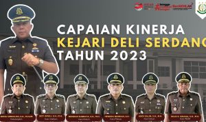 Capaian Kinerja Kejari Deli Serdang Di Tahun 2023 Meningkat