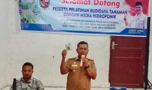 Desa Medan Estate Adakan Pelatihan Tanaman Hidroponik