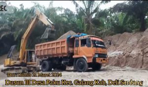 Diduga Penambang Pasir Ilegal Di Wil Hukum Polresta Deli Serdang Tak Tersentuh Hukum 