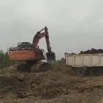 Diduga Bisnis Galian C Ilegal  ” Tebar Pesona ” Pada APH, Desa Sentis Sasaran Baru 