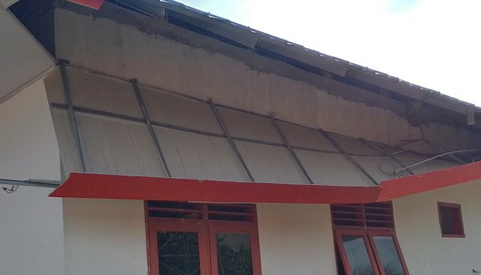 Proyek Milik Dinas Cipta Karya Deli Serdang Rehab Kantor DPC PDIP Ta 2023 Sudah Rusak