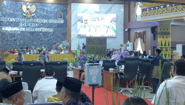 Di Paripurna Istimewa HUT Deli Serdang Ke 78, Ketua DPRD Ungkap Kinerja Dinas Cipta Karya Tak Becus 
