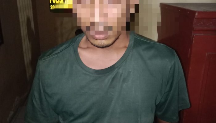 Pelaku Percobaan Pencurian Septor Terpaksa Berurusan Dengan Polisi di Mapolsek Perbaungan