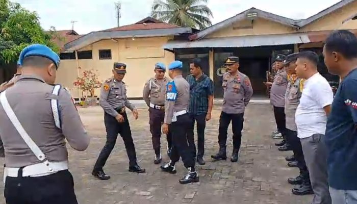 Propam PoldaSu Sidak Ke Sektor Polsek Tanjung Morawa