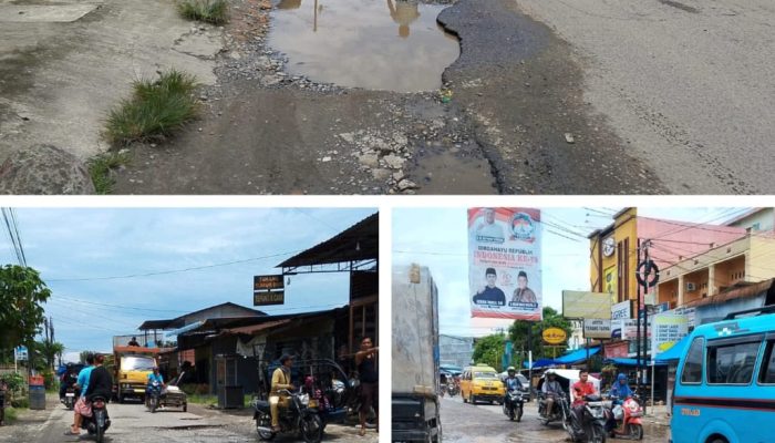Sejumlah Ruas Jalan Di Kec Percut Sei Tuan Rusak Parah, Dana Pemeliharaan Simpan Misteri 
