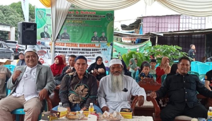Donor Darah Dan Santuni Anak Yatim Puncak HUT  Ke VIII Medan Sumut Pos 