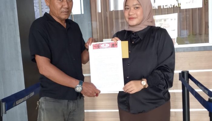 AMPUH Deli Serdang Resmi Laporkan Dugaan Korupsi DD Tanjung Sari Ke Kejari 