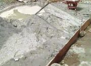 Diduga Proyek Rabat Beton Ta 2024 Lobu – Sigiring Giring Milik PUPR Tapsel Asal Dikerjakan