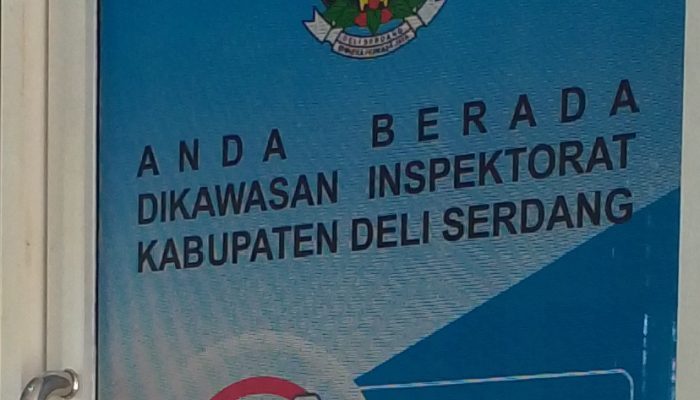 Inspektur Inspektorat Deli Serdang Tantang mediatribunsumut.com, Inspektorat Mau Jawab Konfirmasi 