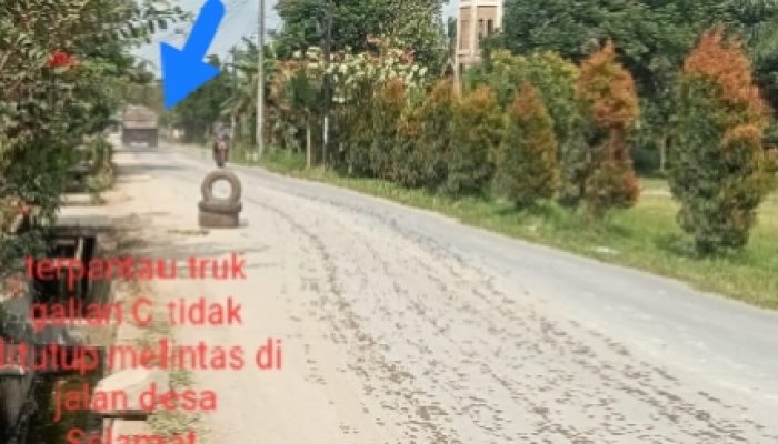 Galian C Di Desa Selamat Bawa Petaka Buat Warga Dusun IV,  Debu Tak Terkendali 
