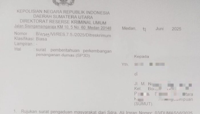 Polres Padangsidimpuan Akan Undang Pendumas Terkait Tindak Lanjut Surat Wassidik PoldaSu 