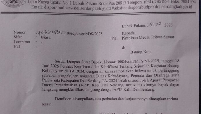 Kadis Budporapar Deli Serdang Tolak Berikan Informasi Publik, Dinilai Coreng ” Muka” KDH