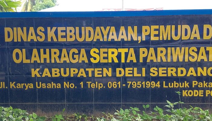 Dugaan Korupsi Ditutupi Kadis Budporapar Deli Serdang 
