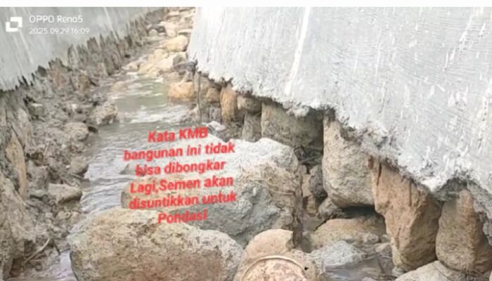 Ketua P3A Tirta Mitra Bahagia Hingga Kini ” Bungkam” Soal Proyek Irigasi Marsada 