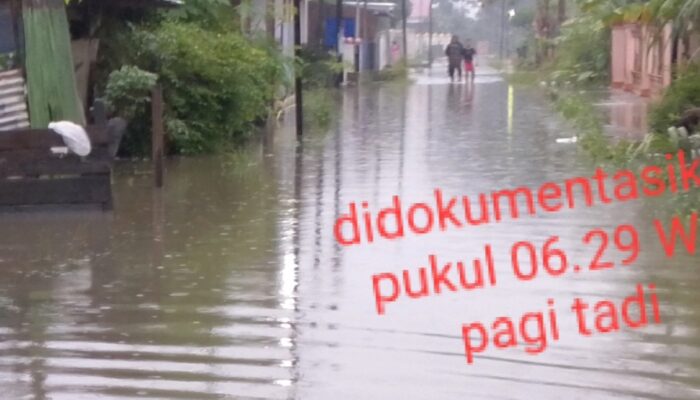 Hampir 2 Dekade Drainase 12 Dekat Sport Center Tak Meluap, Kini Rumah Warga Jalan Mawar Ujung Terendam Banjir 